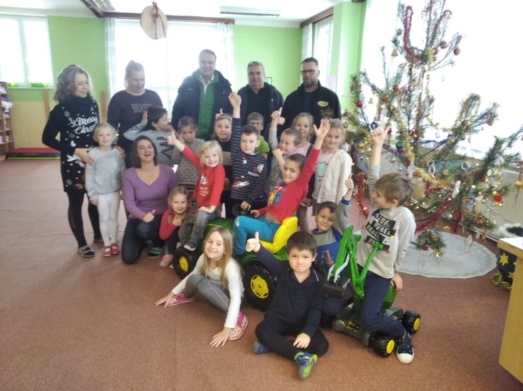 Sponzorské vánoční překvapení pro děti od Agro družstvo Záhoří